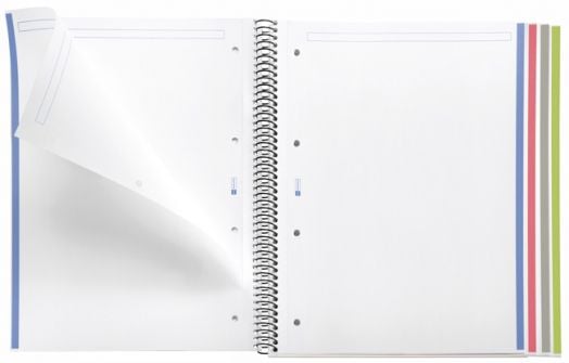 Тетрадка Miquelrius The Original А4 със спирала, 160 нелинирани листа