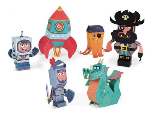 Хартиени играчки за момчета Janod