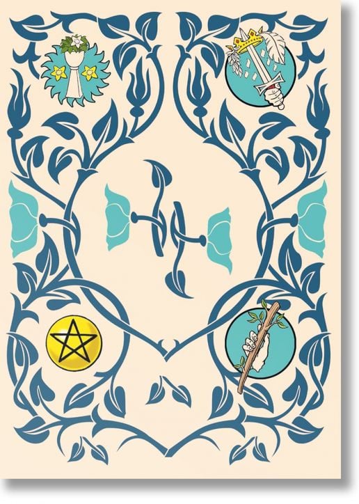 Colour Your Own Tarot Book and Card Deck