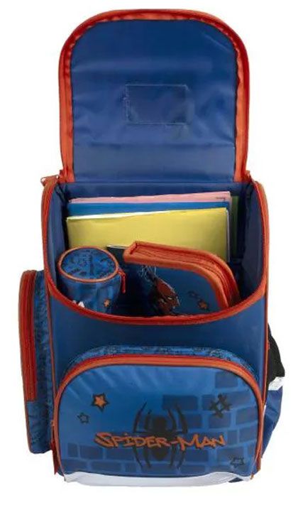 Комплект ученическа раница Scooli Spider-Man, ергономик