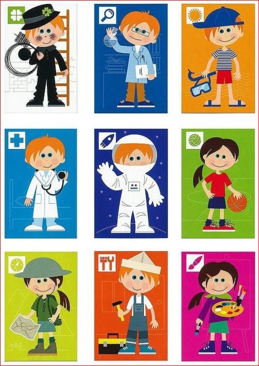 Игра Черен Петър, 25 класически карти