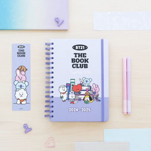 Седмичен бележник-органайзер Grupo Erik BT21 за 12 месеца - август 2024 / юли 2025 година