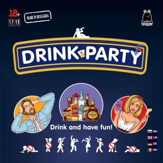 Настолна игра за възрастни Drink Party