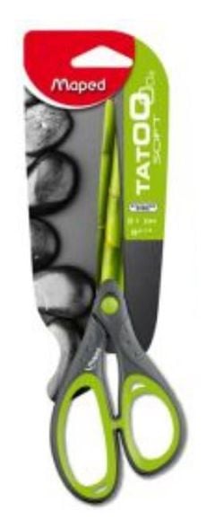 Ножица Maped Tatoo, 21 см.