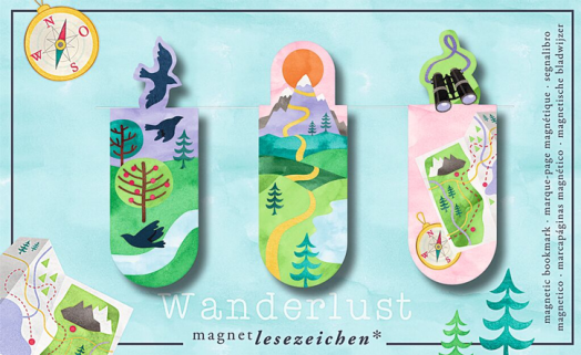 Магнитни разделители за книга Moses - Wonderlust