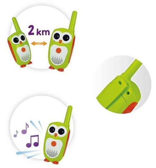 Детски комплект Buki - Уоки Токи Джуниър, Бухали