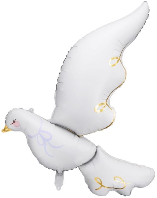 Фолиев балон PartyDeco - Гълъб