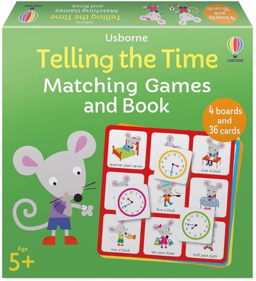 Telling the Time: Matching Games and Book