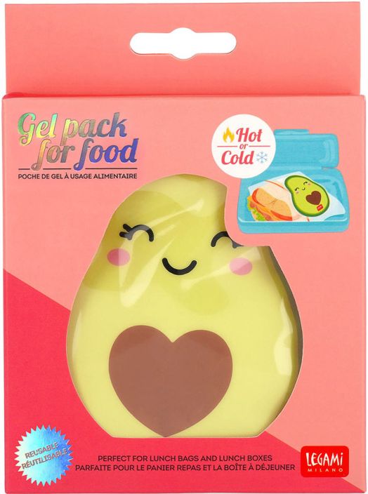 Гел плик за храна Legami - Avocado