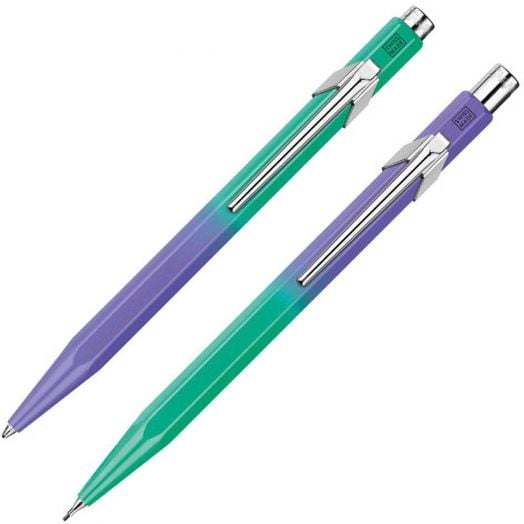 Комплект химикал и автоматичен молив Caran D'Ache 849 & 844 Borealis Special Edition