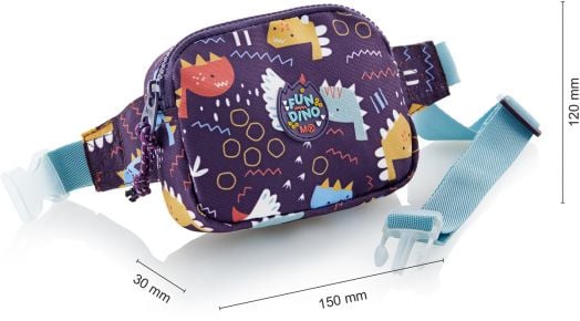 Детска чантичка за през кръст Miquelrius Fun Dino