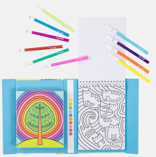 Оцветяване по номера Tiger Tribe - Цветна градина