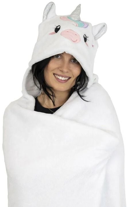 Одеяло с качулка Legami Cozi Hugs - Unicorn