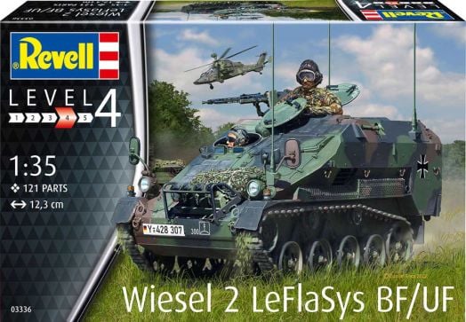 Сглобяем модел Revell - Танк Wiesel 2 LeFlaSyS BF/UF