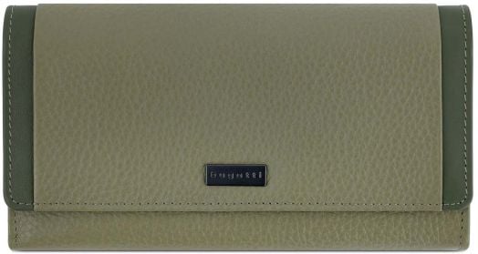 Дамски портфейл Bugatti Sina Long, зелен