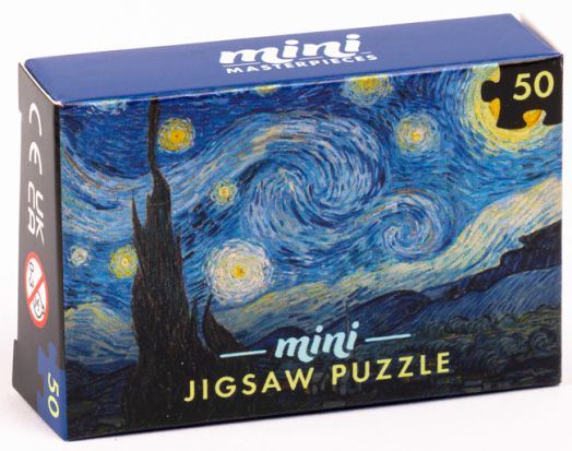 Мини пъзел Professor Puzzle - Шедьоври, асортимент