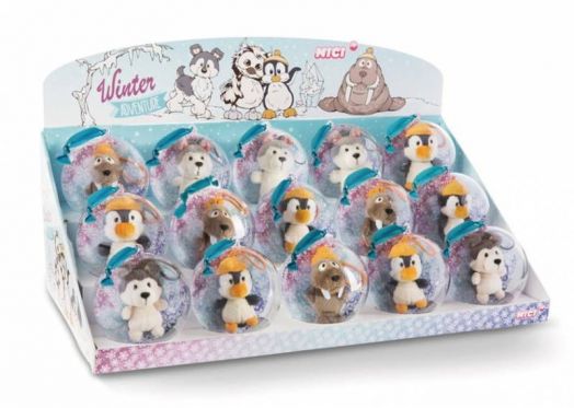 Плюшена играчка в топка Nici - Winter