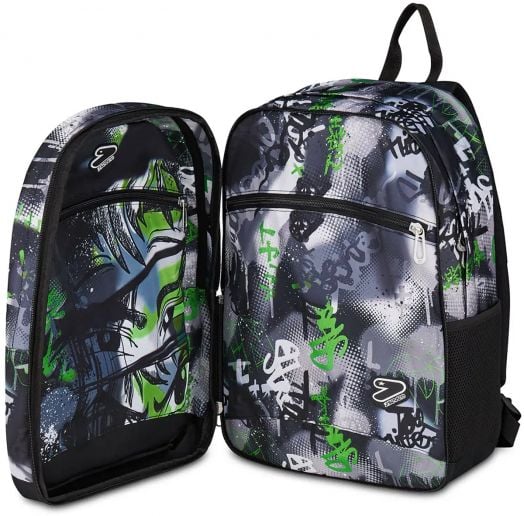 Ученическа раница Seven Pro XXL Reversible Detach Green