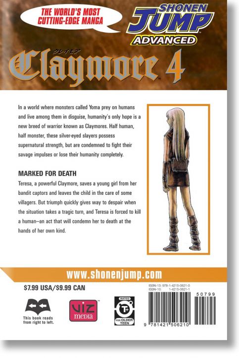 Claymore, Vol. 4