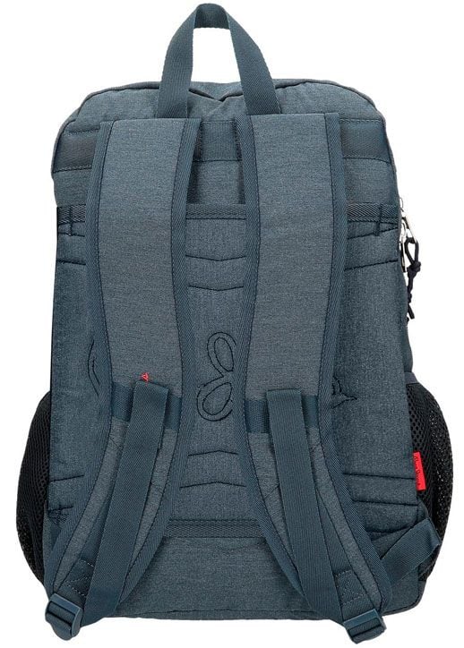 Ученическа раница Pepe Jeans Kay с две отделения и заоблен преден джоб