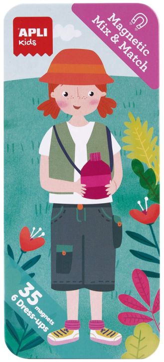 Детска магнитна игра Apli Kids - Тропик