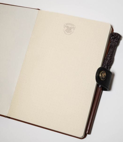 Тефтер Grupo Erik - Harry Potter А5 с химикалка магическа пръчка