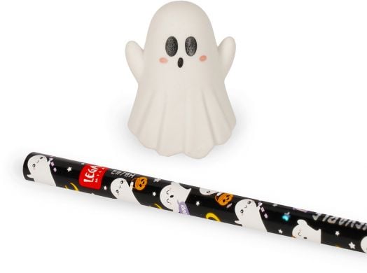 Молив Legami Ghost Writer с гумичка - 3D фигурка призрак