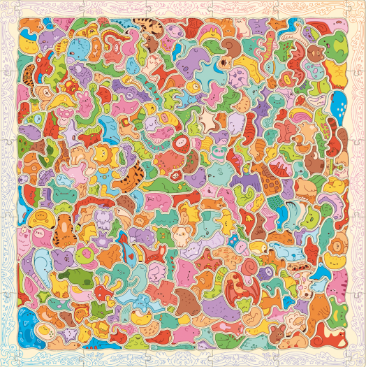 Пъзел Kawaii Creatures, 300 части