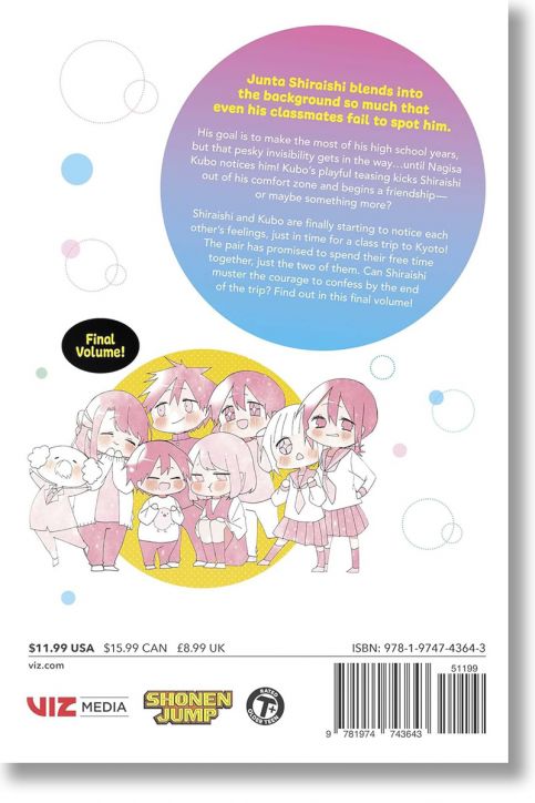 Kubo Won't Let Me Be Invisible, Vol. 12