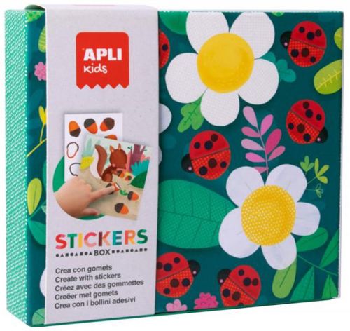 Игра със стикери Apli - Калинка