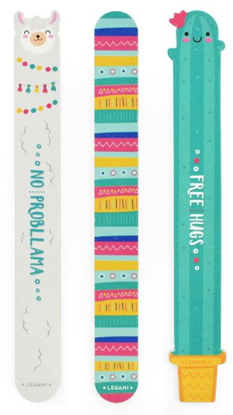 Комплект пили за нокти Legami Nails Before Males, Llama