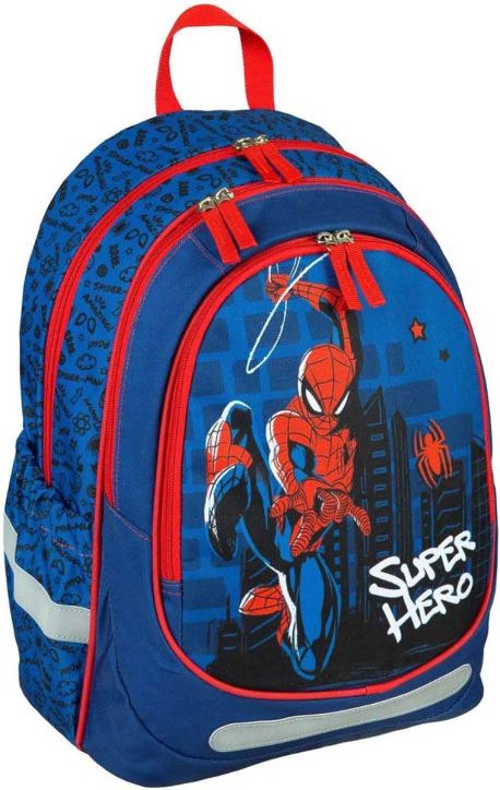 Ергономична ученическа раница Spider-Man, модел 2023