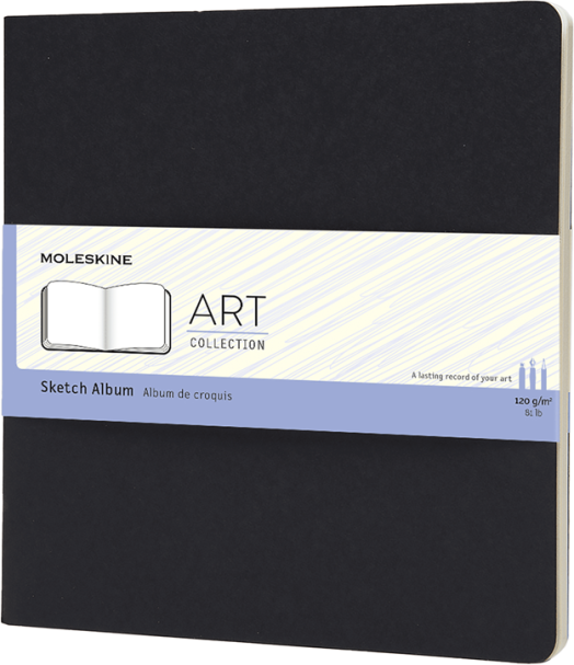 Скицник Moleskine Art Sketch Album Black Square