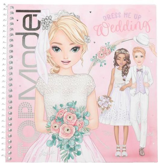 Книжка със стикери Top Model - Wedding