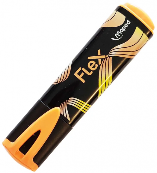 Текстмаркер Maped Fluo Peps Black Flex, оранжев