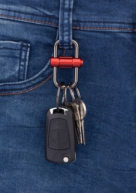 Ключодържател Troika 2-WAY KEY, червен