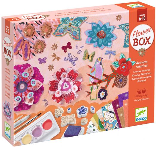 Креативен комплект Djeco - Цветна градина