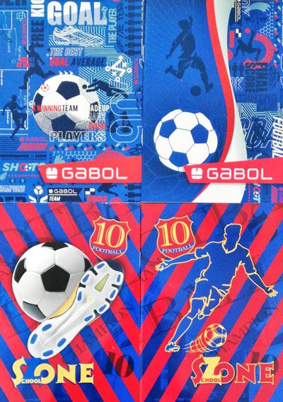 Тетрадка Gabol А5, 20 листа - тесни и широки редове