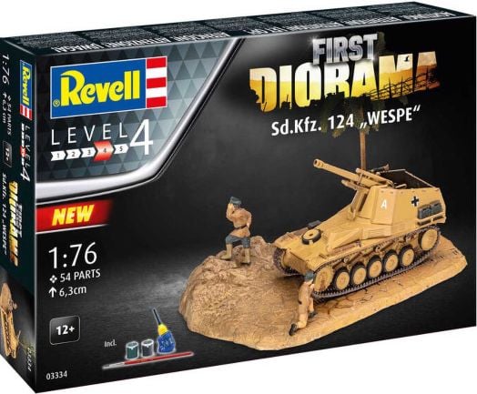 Сглобяем модел Revell - Танк SD.KFZ. 124 