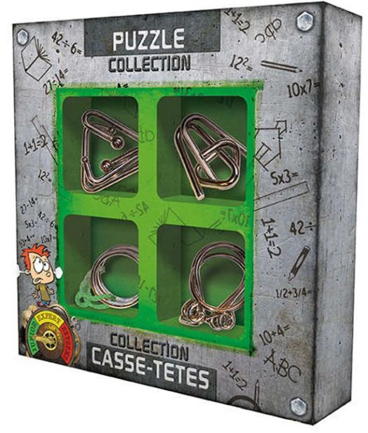 Комплект 3D метални пъзели Eureka, Junior