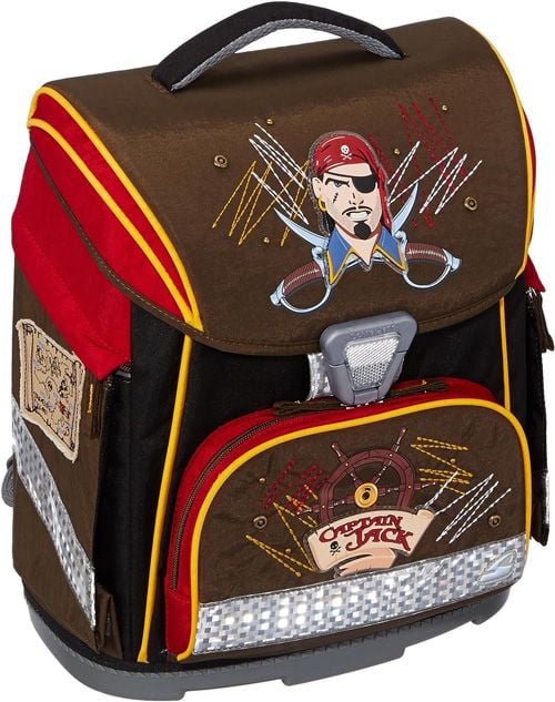 Комплект ученическа раница Schneiders Captain Jack, ергономик