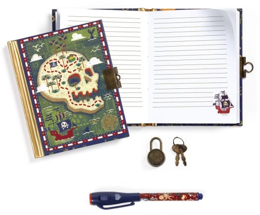 Таен дневник с магическа химикалка Djeco - Steve