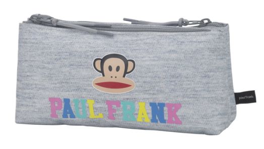Ученически несесер Paul Frank Venice Blue / Grey / Pink с две отделения