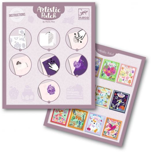 Творчески комплект Djeco - Направи си сам картинки