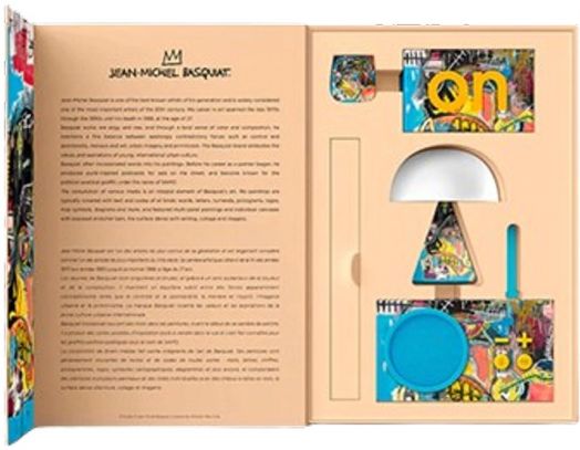 Комплект Lexon x Jean-Michel Basquiat, Skull