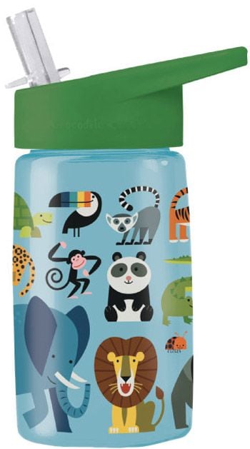 Бутилка за вода от тритан Crocodile Creek Jungle Friends, 450 мл.