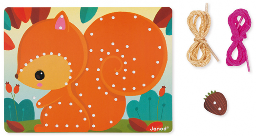 Игра за шиене Janod - Животни