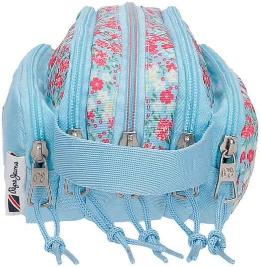 Несесер Pepe Jeans Aide с пет отделения и ръкохватка