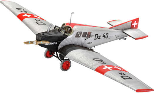 Сглобяем модел Revell - Самолет Junkers F.13