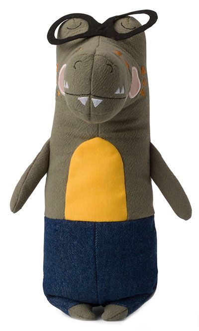 Плюшена играчка Picca Loulou - Алигаторът Алфред